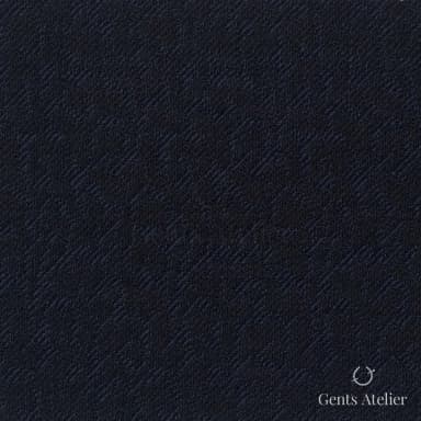 Костюмная ткань Marzoni 609 - 453 / 900 — Тёмно-синий, однотонная, 100% шерсть