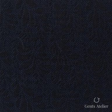 Костюмная ткань Marzoni 609 - 683 / 900 — Тёмно-синий, однотонная, 100% шерсть