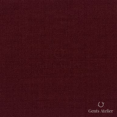 Костюмная ткань Marzoni 620 - 784 / 700 — Бордовый, однотонная, 100% шерсть