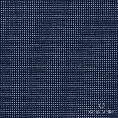 Костюмная ткань Marzoni 600 - 636 / 900 — Синий / Серый, меланж, 100% шерсть