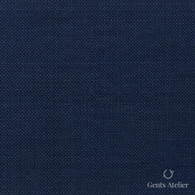 Костюмная ткань Marzoni 609 - 734 / 1000 — Тёмно-синий, однотонная, 100% шерсть