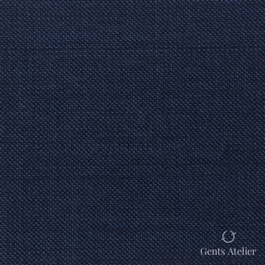 Костюмная ткань Marzoni 620 - 726 / 700 — Тёмно-синий, однотонная, 100% шерсть