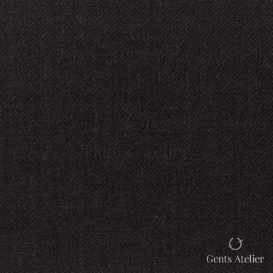 Костюмная ткань Marzoni 620 - 749 / 700 — Тёмно-коричневый, однотонная, 100% шерсть
