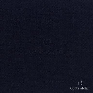 Костюмная ткань Marzoni 620 - 752 / 700 — Тёмно-синий, однотонная, 100% шерсть