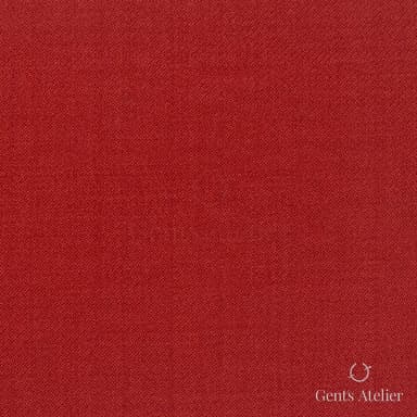 Костюмная ткань Marzoni 620 - 783 / 700 — Кирпичный, однотонная, 100% шерсть