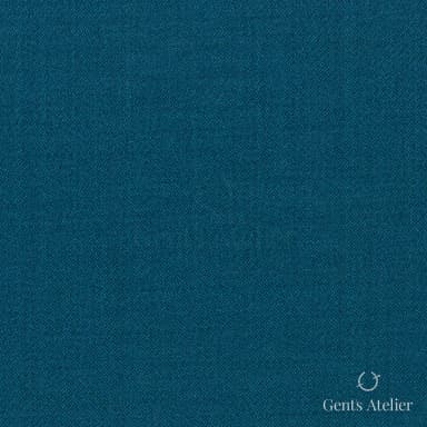 Костюмная ткань Marzoni 620 - 788 / 700 — Бирюзово-зелёный, однотонная, 100% шерсть