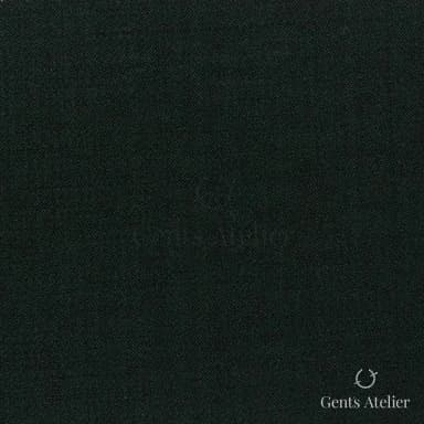 Костюмная ткань Marzoni 620 - 789 / 700 — Тёмно-зелёный, однотонная, 100% шерсть