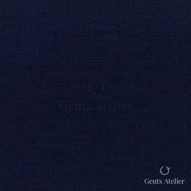 Костюмная ткань Marzoni 620 - 797 / 700 — Тёмно-синий, однотонная, 100% шерсть