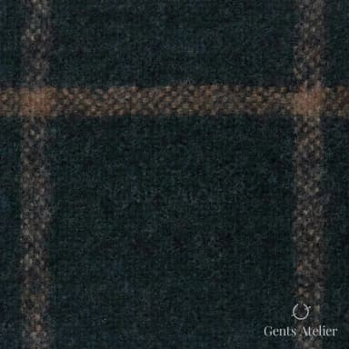 Костюмная ткань Marzoni 641 - 144 / 900 — Зелёный / Хаки, виндоупейн, 90% шерсть, 10% Polyamide