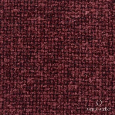 Костюмная ткань Marzoni 641 - 157 / 1300 — Бордовый, однотонная, 65% шерсть, 35% Silk