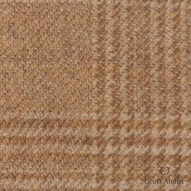 Костюмная ткань Marzoni 651 - 694 / 1500 — Бежевый / Бежевый, ёлочка, 90% шерсть / 10% Cashmere