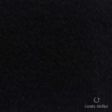 Костюмная ткань Marzoni 665 - 149 / 1600 — Чёрный, однотонная, 90% шерсть, 10% Cashmere