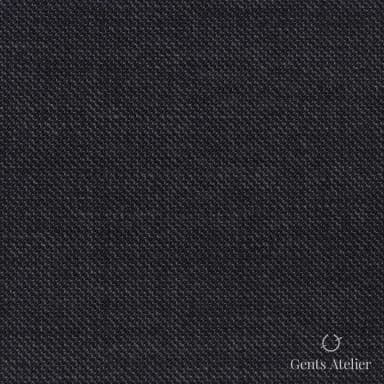 Костюмная ткань Marzoni 721 - 006 / 900 — Угольно-серый, однотонная, 100% шерсть