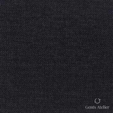 Костюмная ткань Marzoni 721 - 012 / 900 — Угольно-серый, однотонная, 100% шерсть