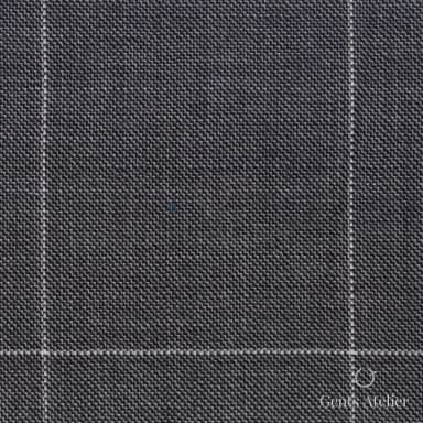 Костюмная ткань Marzoni 723 - 008 / 1200 — Серый / Белый, виндоупейн, 100% шерсть