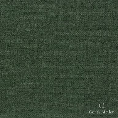 Костюмная ткань Marzoni 723 - 067 / 1200 — Зелёный, однотонная, 100% шерсть