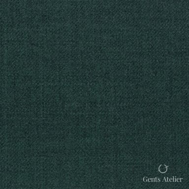 Костюмная ткань Marzoni 723 - 068 / 1200 — Зелёный, однотонная, 100% шерсть