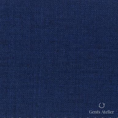 Костюмная ткань Marzoni 723 - 073 / 1200 — Синий, однотонная, 100% шерсть