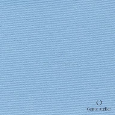 Костюмная ткань Marzoni 614 - 530 / 600 — Небесно-голубой, однотонная, 97% Supima Cotton, 3% Lycra