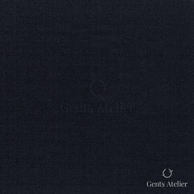 Костюмная ткань Marzoni 620 - 799 / 700 — Тёмно-синий, однотонная, 100% шерсть