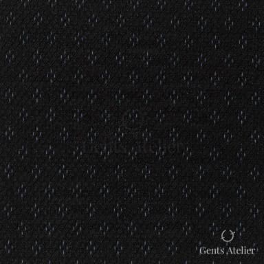 Костюмная ткань Marzoni 601 - 138 / 1000 — Антрацит / Синий, узор, 84% шерсть, 10% хлопок, 5% nylon, 1% лайкра