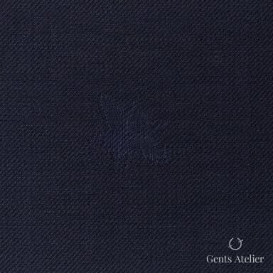 Костюмная ткань Marzoni 609 - 447 / 1000 — Тёмно-синий, однотонная, 100% шерсть