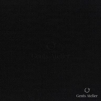 Костюмная ткань Marzoni 609 - 978 / 900 — Чёрный, однотонная, 100% шерсть