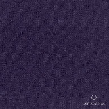 Костюмная ткань Marzoni 620 - 800 / 700 — Фиолетовый, однотонная, 100% шерсть