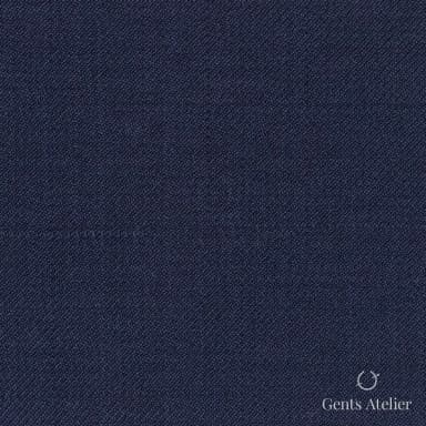 Костюмная ткань Marzoni 721 - 002 / 900 — Тёмно-синий, однотонная, 100% шерсть