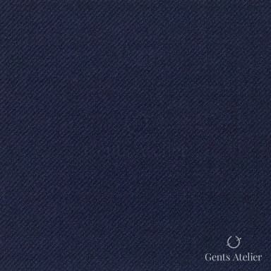 Костюмная ткань Marzoni 618 - 210 / 1200 — Синий, однотонная, 100% шерсть