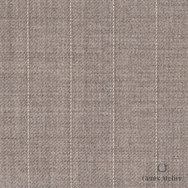 Костюмная ткань Marzoni 618 - 376 / 1200 — Бежевый, полоса, 100% шерсть