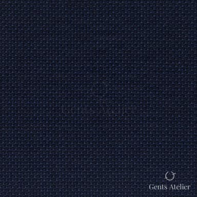 Костюмная ткань Marzoni 618 - 383 / 1200 — Тёмно-синий, меланж, 100% шерсть