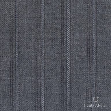 Костюмная ткань Marzoni 618 - 386 / 1200 — Серый, полоса, 100% шерсть