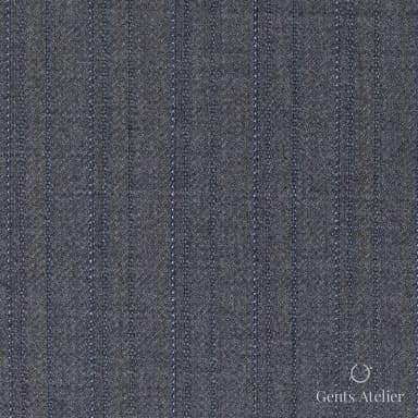 Костюмная ткань Marzoni 618 - 398 / 1200 — Серый, полоса, 100% шерсть
