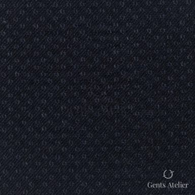 Костюмная ткань Marzoni 622 - 043 / 800 — Тёмно-синий, узор, 100% шерсть