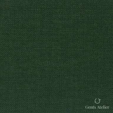 Костюмная ткань Marzoni 723 - 064 / 1200 — Зелёный, однотонная, 100% шерсть