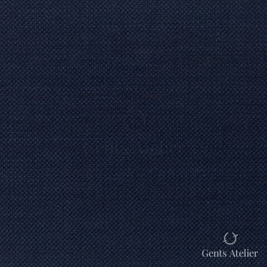 Костюмная ткань Marzoni 723 - 106 / 1100 — Тёмно-синий, однотонная, 100% шерсть