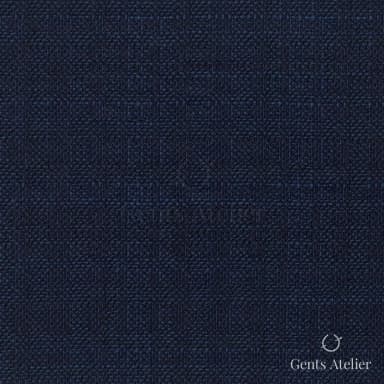 Костюмная ткань Marzoni 723 - 190 / 1100 — Тёмно-синий, меланж, 100% шерсть
