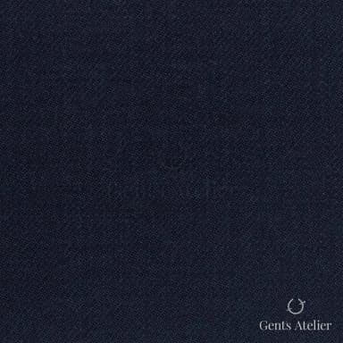 Костюмная ткань Marzoni 620 - 916 / 900 — Тёмно-синий, однотонная, 100% шерсть
