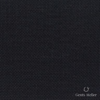 Костюмная ткань Marzoni 621 - 116 / 900 — Чёрный, однотонная, 100% шерсть