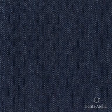Костюмная ткань Marzoni 621 - 126 / 900 — Синий, ёлочка, 100% шерсть