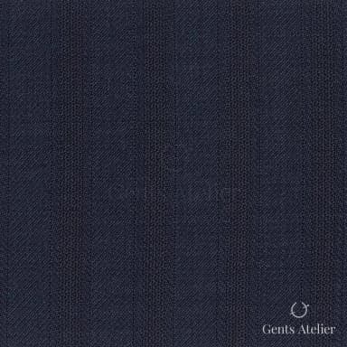 Костюмная ткань Marzoni 721 - 123 / 900 — Тёмно-синий / Бордовый, полоса, 100% шерсть