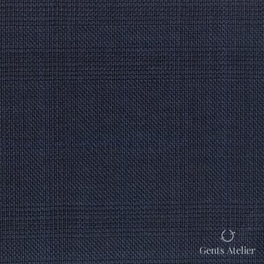 Костюмная ткань Marzoni 721 - 132 / 900 — Тёмно-синий, однотонная, 100% шерсть