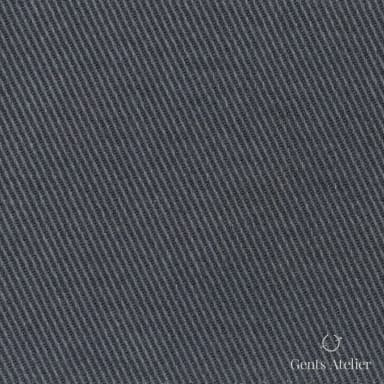 Костюмная ткань Marzoni 611 - 338 / 600 — Серый, однотонная, 100% хлопок