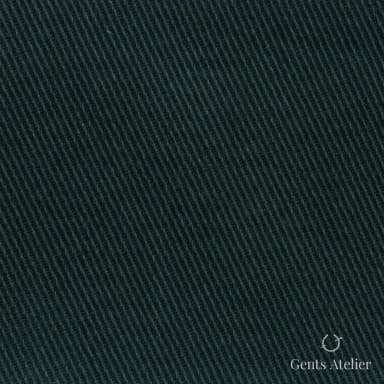 Костюмная ткань Marzoni 611 - 346 / 600 — Bottle Green, однотонная, 100% хлопок