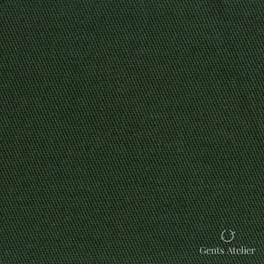 Костюмная ткань Marzoni 611 - 366 / 600 — Зелёный, однотонная, 98% хлопок, 2% лайкра