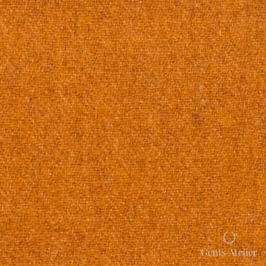Костюмная ткань Marzoni 662 - 008 / 2500 — Orange / Коричневый, однотонная, 90% шерсть, 10% кашемир