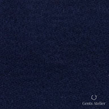 Костюмная ткань Marzoni 665 - 146 / 1600 — Тёмно-синий, однотонная, 90% шерсть, 10% кашемир