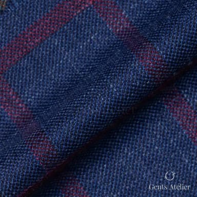 Драпировка ткани Gent's Colors 2899-12 крупным планом