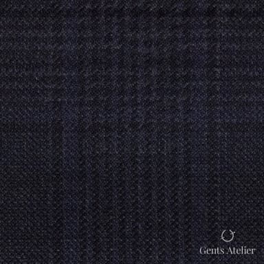 Костюм из Reda TTR3626 — тёмно-синий меланж, 100% Шерсть